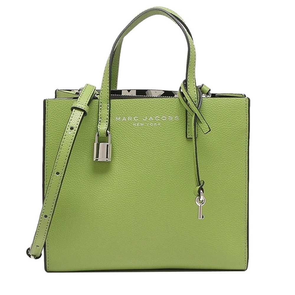 New Marc Jacobs Mini Grind Tote Bag in Peridot. 2